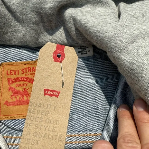 Levi’s Hybrid Hoodie Trucker Jacket - Picture 7 of 8